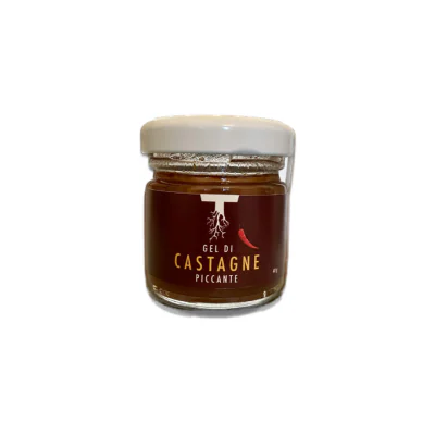 Gel di castagne piccante, vasetto Tricomi Radici Agricole