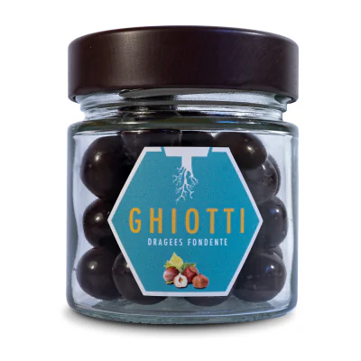 Ghiotti · Cioccolato fondente, vasetto Tricomi Radici Agricole